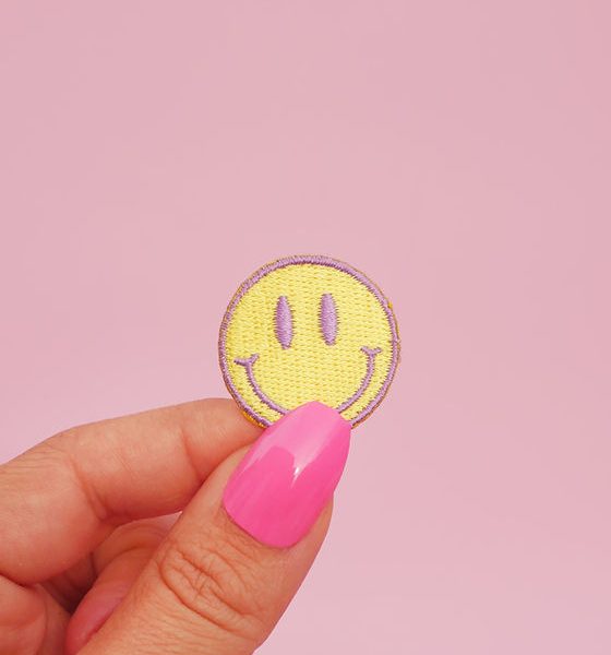 Little smiley patch