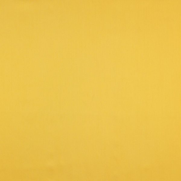 Katoen satijn citroen geel