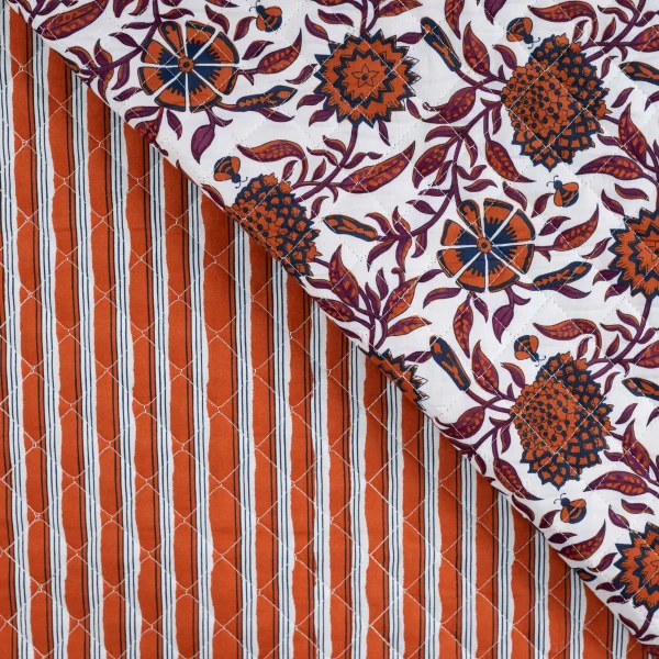 Stepped Rustic bali flowers