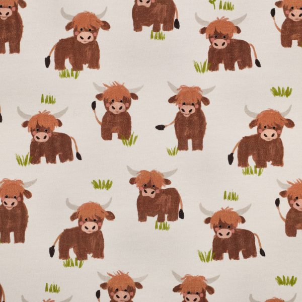 Sweat Highland Cows Beige
