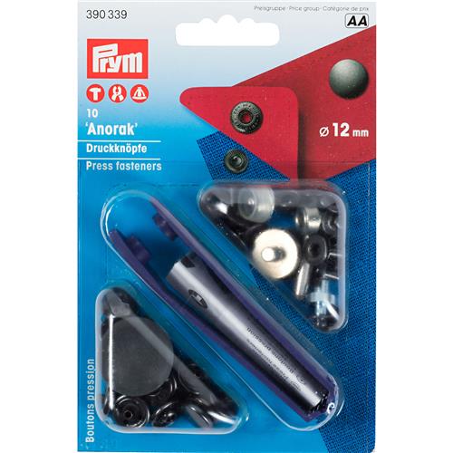 Prym Anorak drukknopen gebronsd 12mm