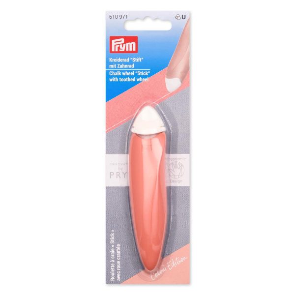 Prym Krijtradeerwiel ergonomisch – Abrikoos