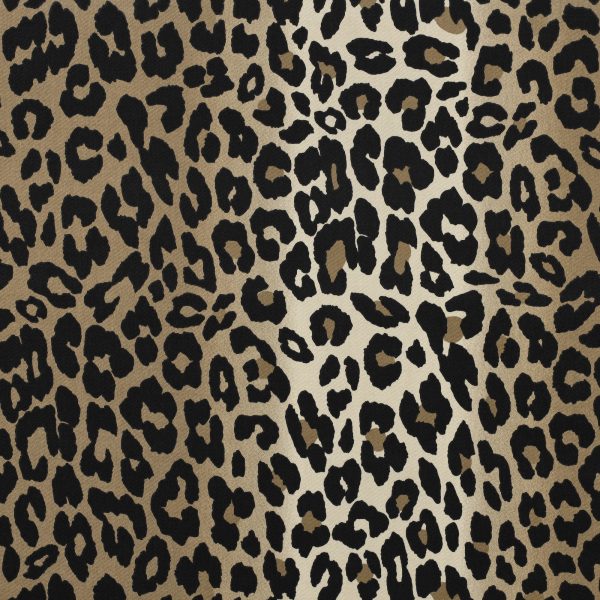 Sand Leopard Katoenen Twill