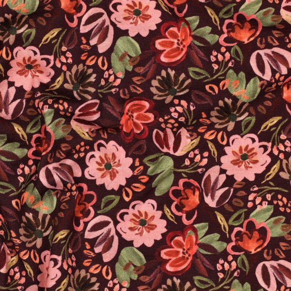 Wildflower Burgundy Jersey