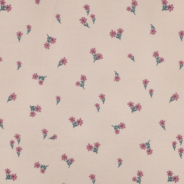 Wafel jersey Tiny Blossom