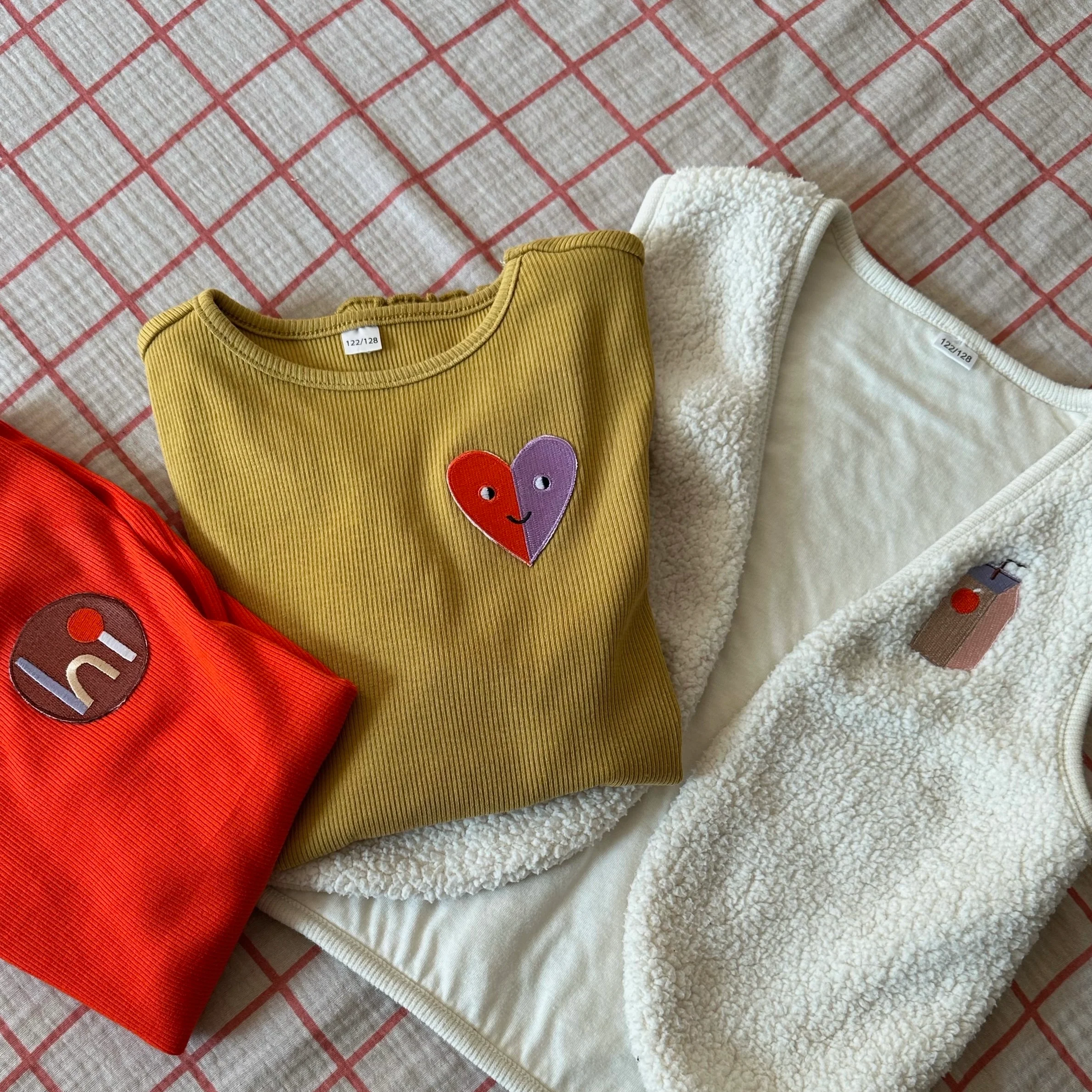 Hartje Rood/Paars HejPatches Afbeelding 2