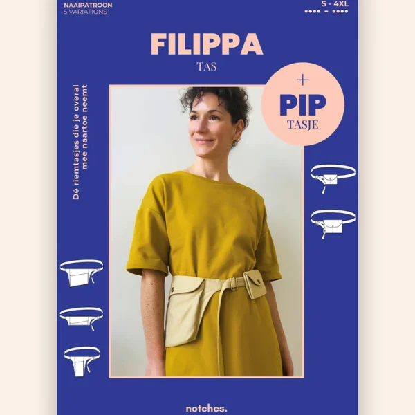 Filippa en Pip Tasjes Notches