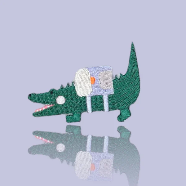 Avontuurlijke Krokodil Patc – HejPatches