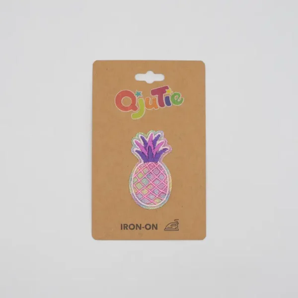 Qjutie Strijkbare Patch   Ananas