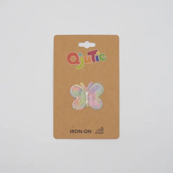 Qjutie Strijkbare Patch   Vlinder