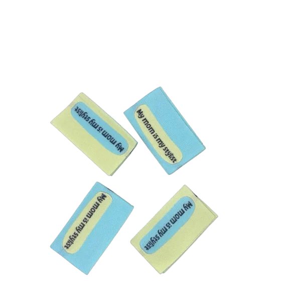 4 stuks Zijnaadlabel my mom is my stylist LoopenLabel