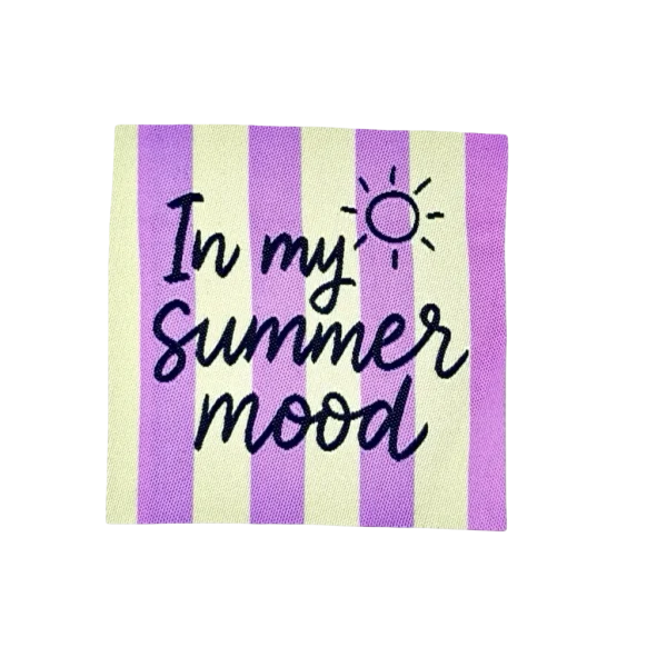In my summer mood label Loop&Label