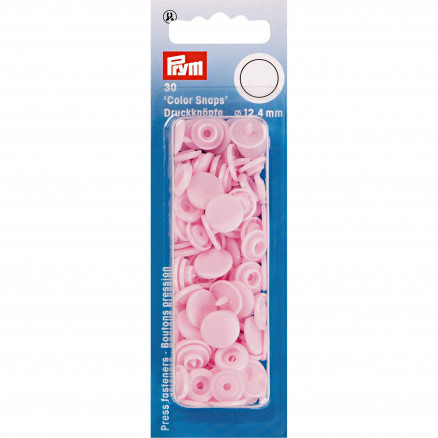 Prym color snaps drukknopen 12,4 mm roze