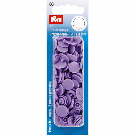 Prym Colorsnaps Lavendel 12,4mm