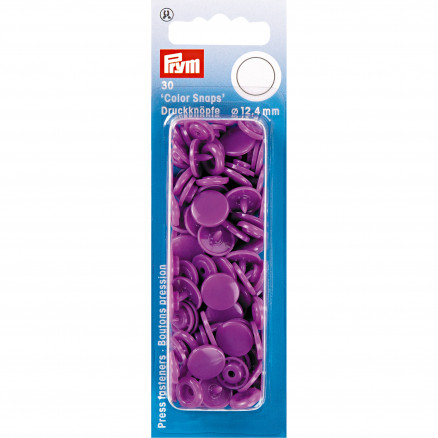 Prym color snaps drukknopen 12,4mm paars