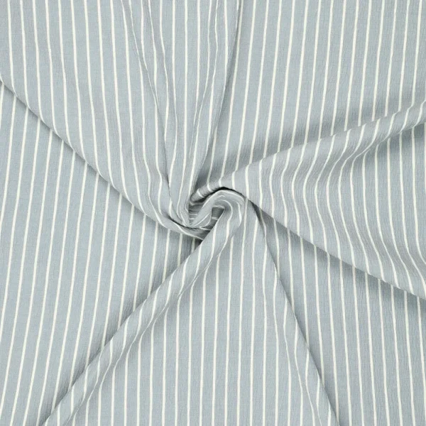 Crinkle Celine Viscose Light Blue