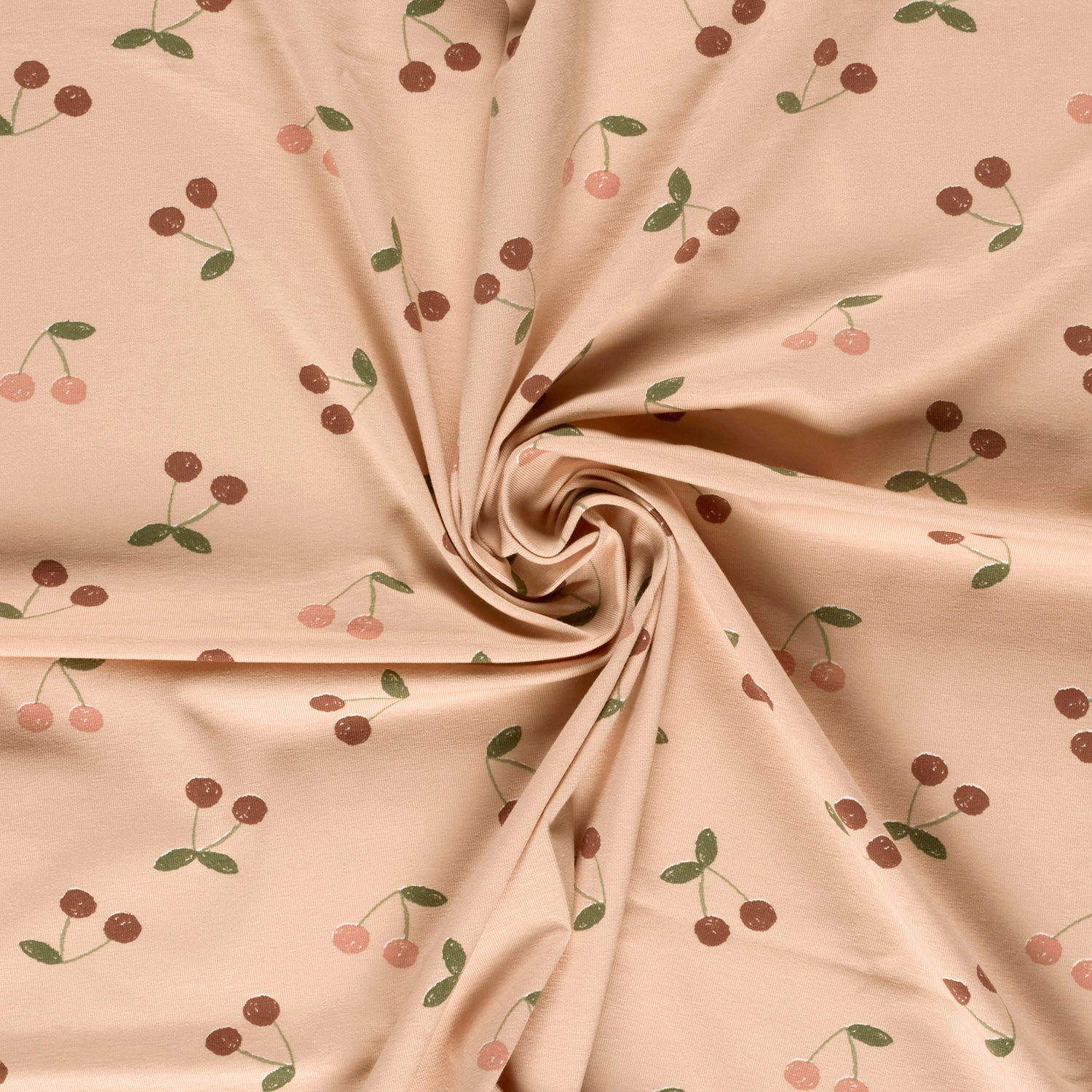 Sweet Cherries katoenen jersey Afbeelding 3