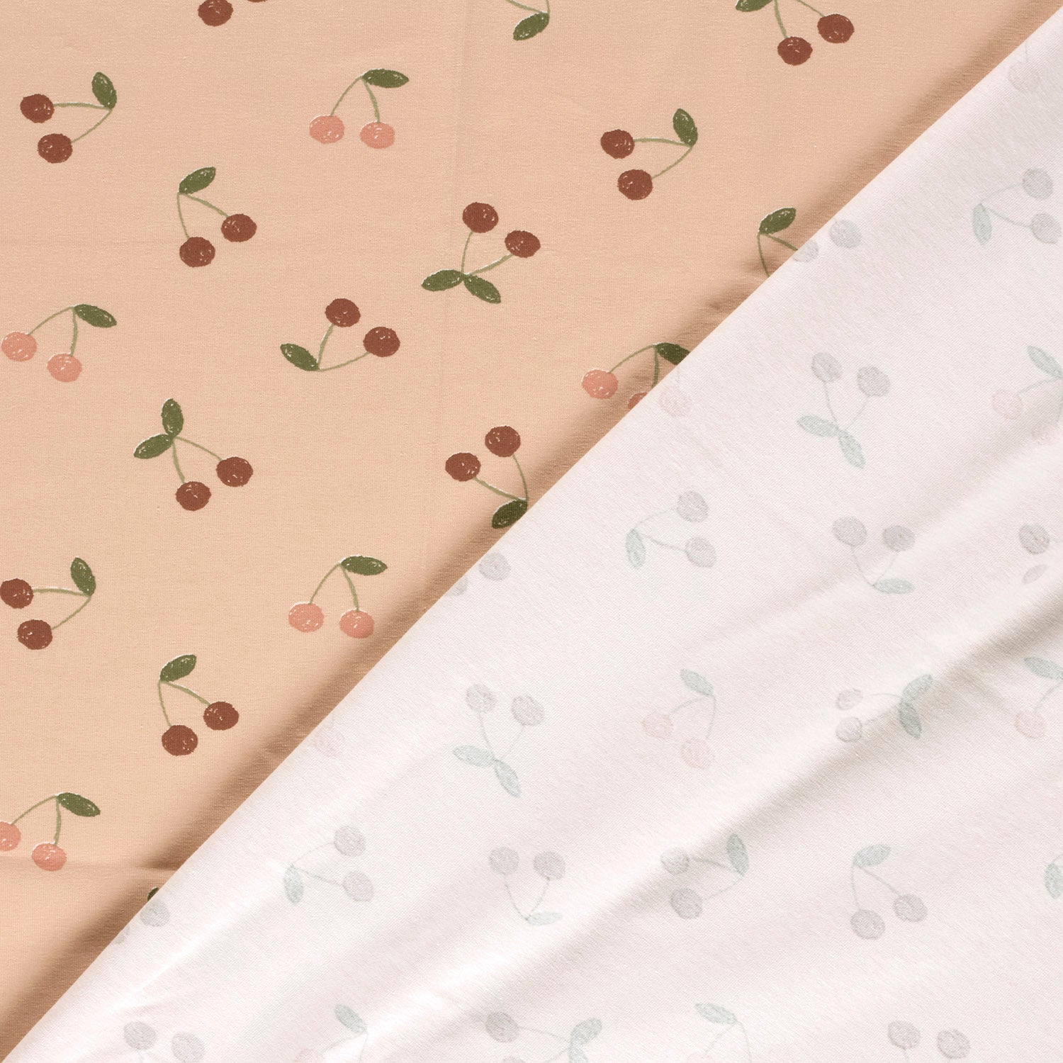 Sweet Cherries katoenen jersey Afbeelding 4