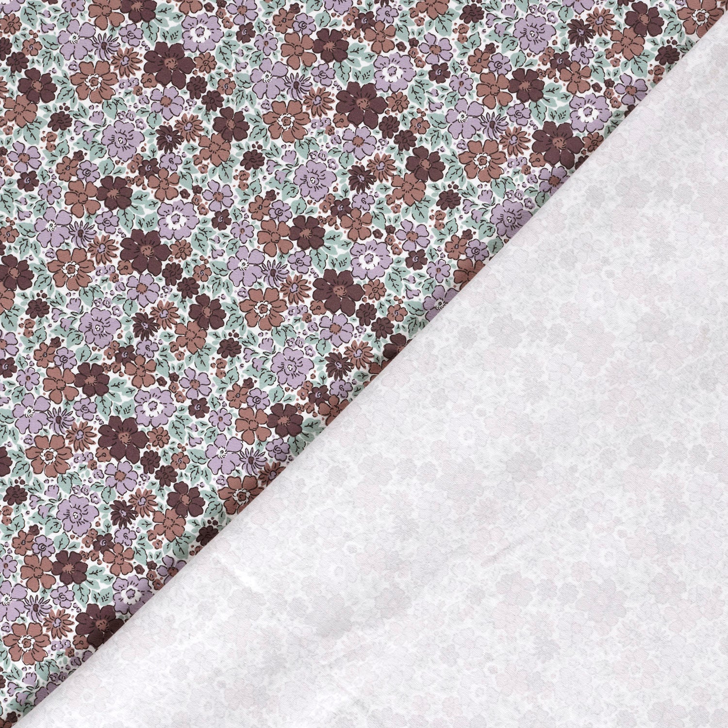 Lavender Meadow katoenen jersey Afbeelding 4
