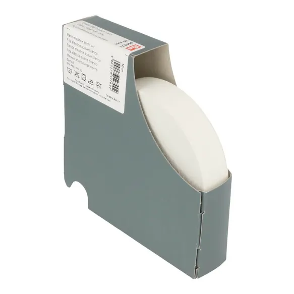 Prymm band elastiek zacht 25mm wit