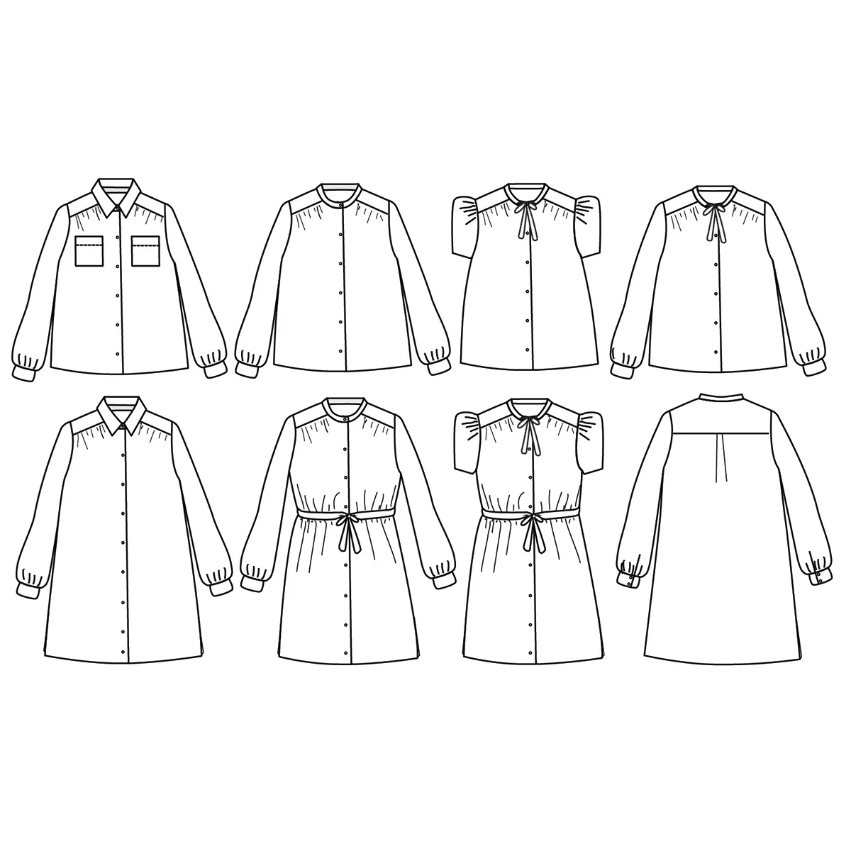 Alex Mum blouse of jurk Ikatee Afbeelding 3