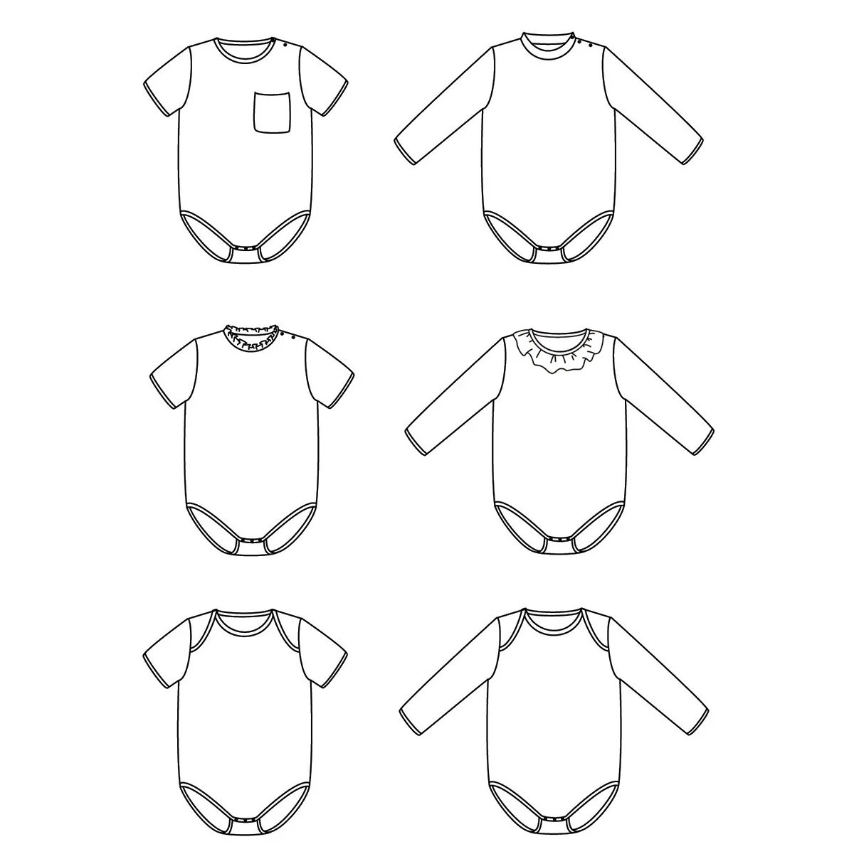 Malmo Bodysuit kids Ikatee Afbeelding 5