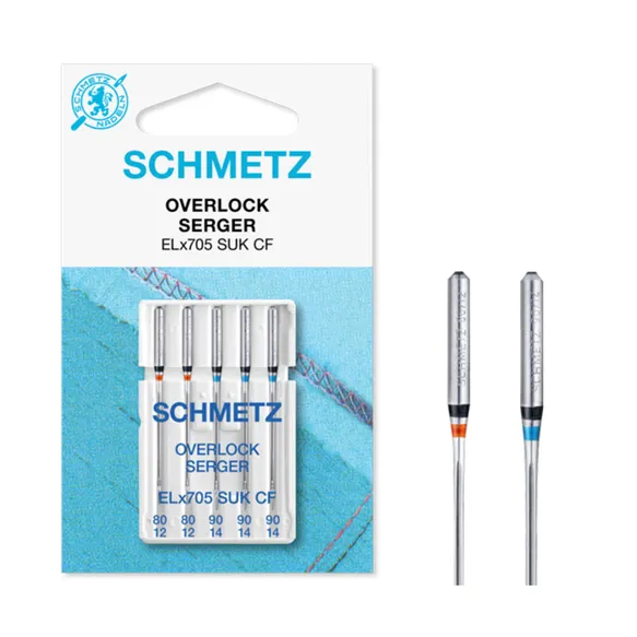 Schmetz overlock naalden 80 90