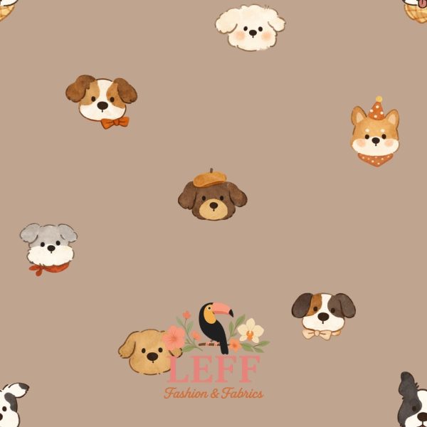 Leff’s Vrolijke Hondenvriendjes Jersey 🐶🤎
