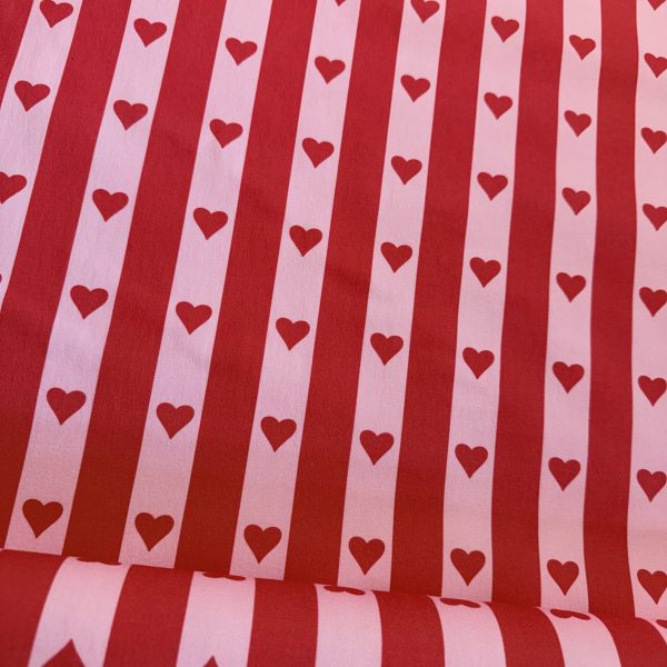 Sweetheart Stripes Denim Twill