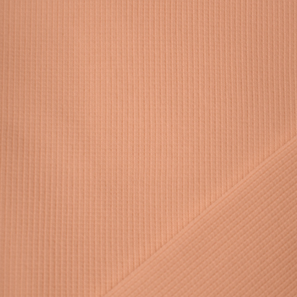 Rib Boordstof Sunset Orange