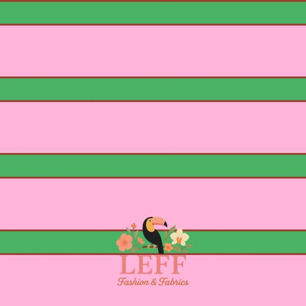 Leff’s Strawberry Stripe Jersey 🍓💗💚