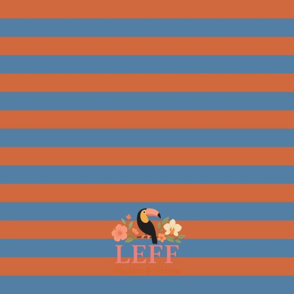 Leff’s Retro Stripe Jersey 🧡💙