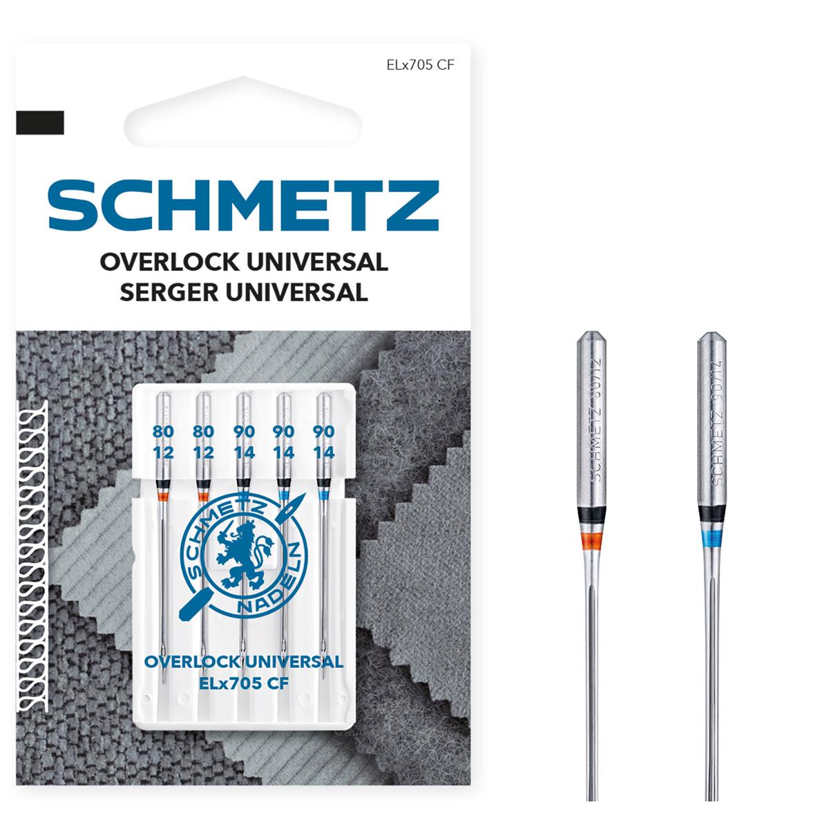 Schmetz Overlock universeel naalden assortiment