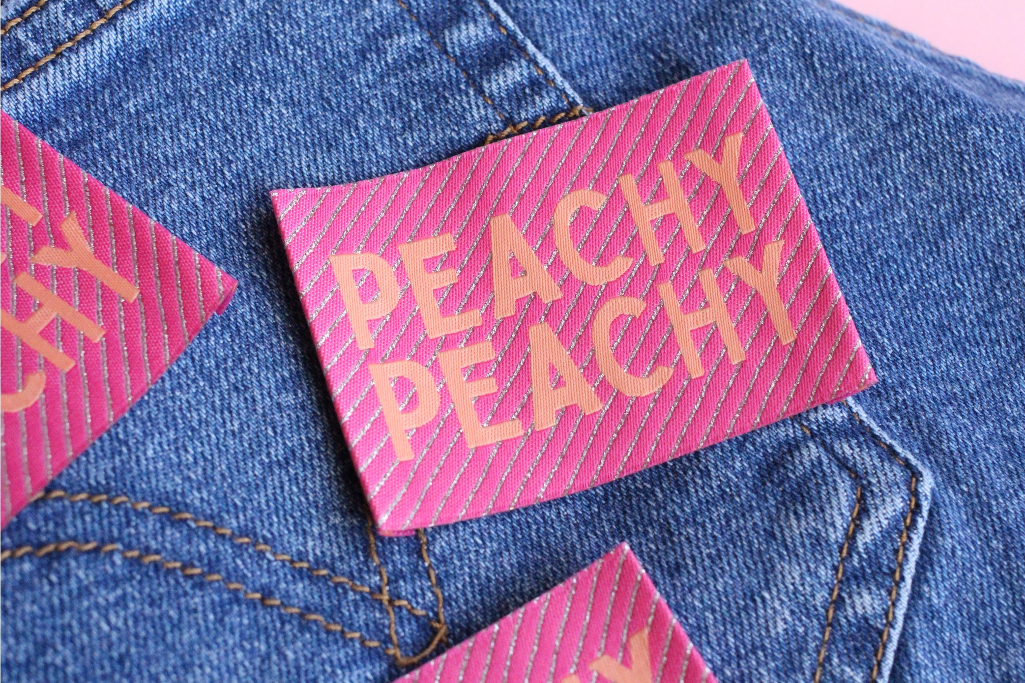 Peachy Peachy label