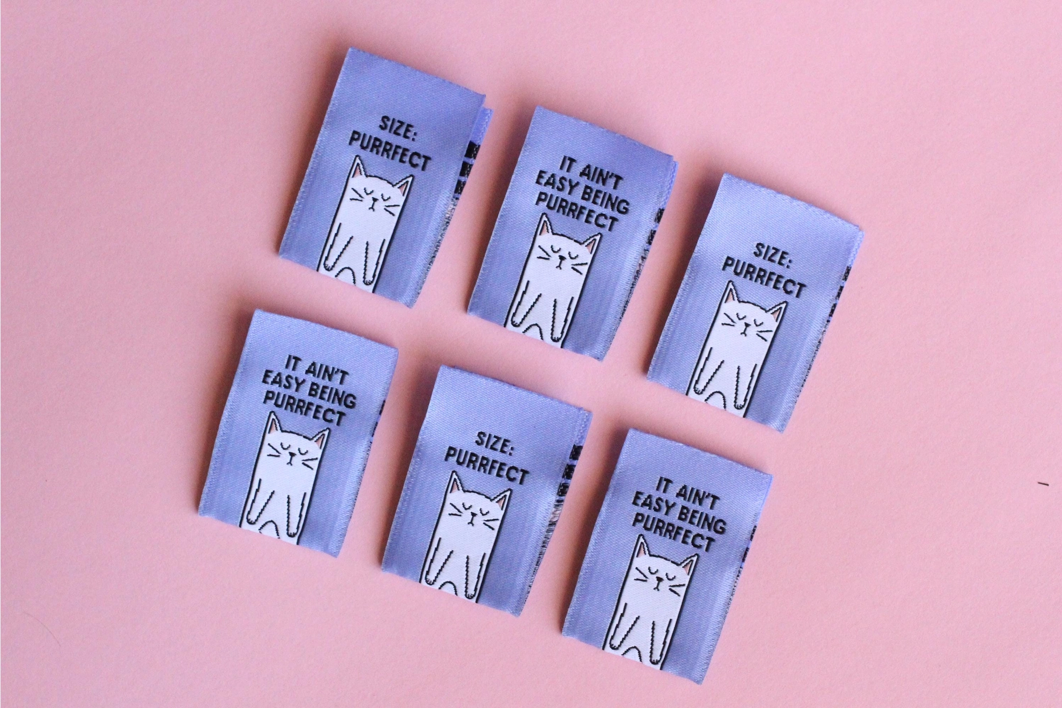 Size Purrfect / It aint easy being purrfect zijnaadlabel
