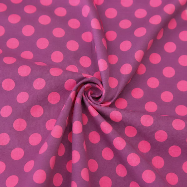Fuschia Polkadots jersey