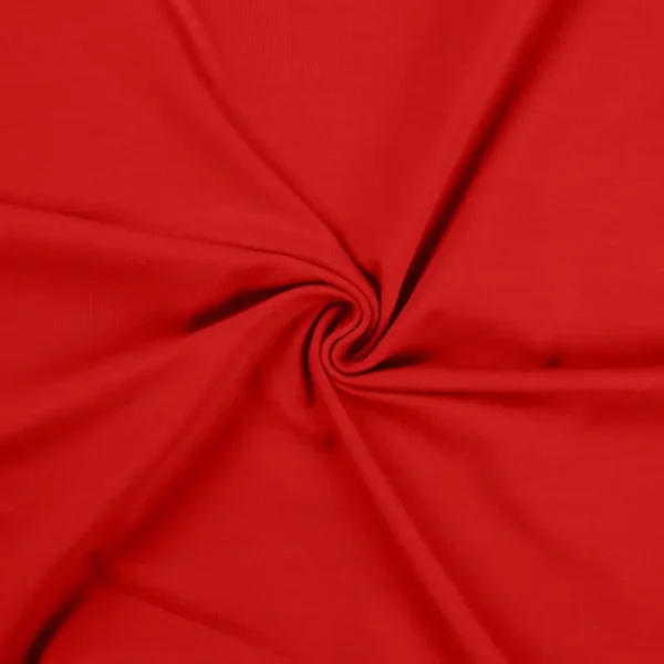 Jersey effen rood