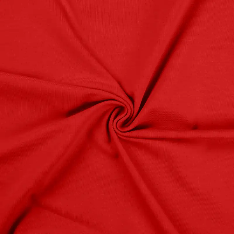 Jersey effen rood