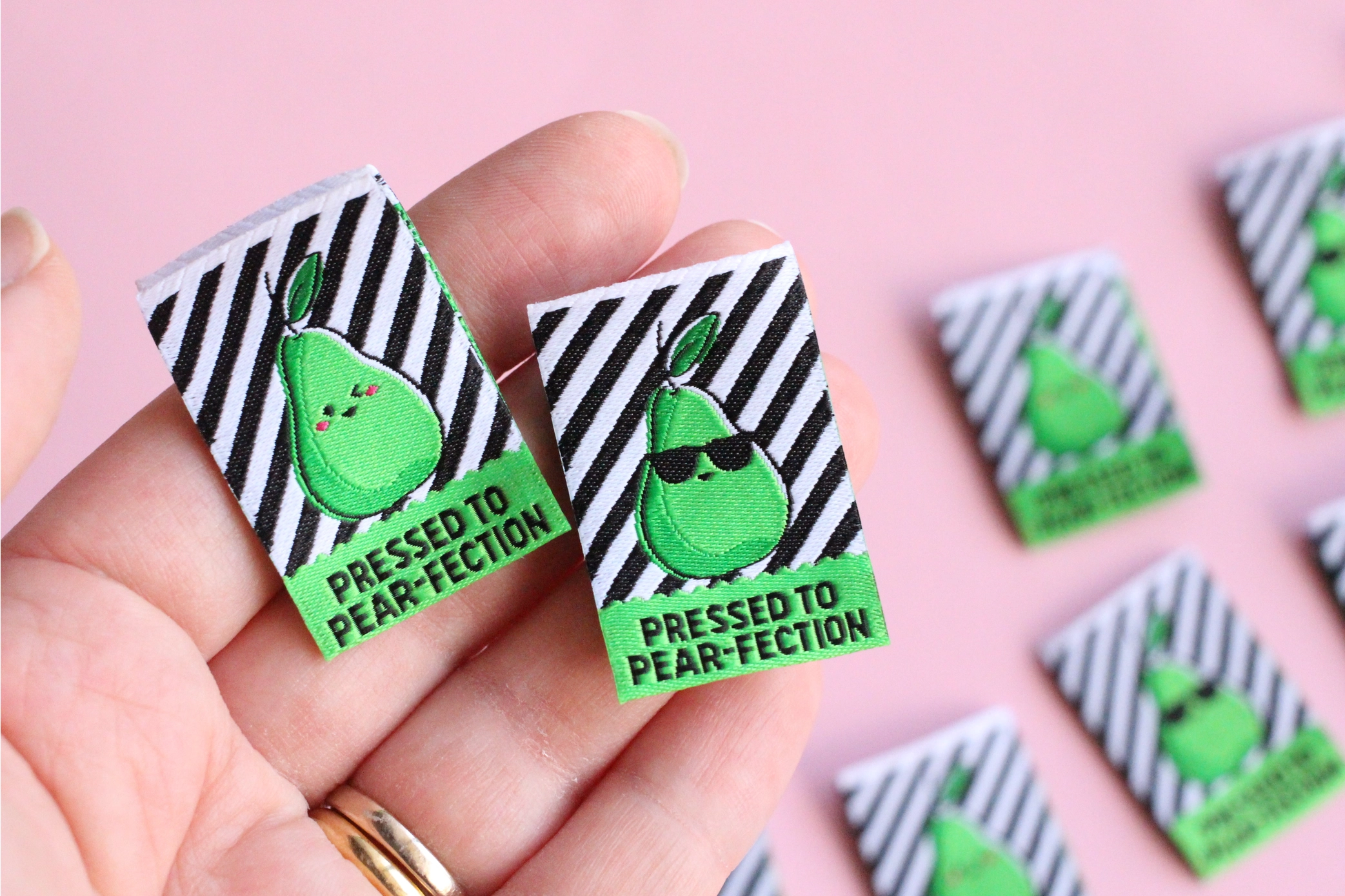 Pressed to Pear fection zijnaadlabel