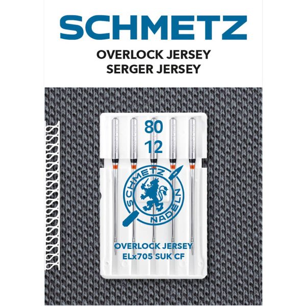 Schmetz overlock jersey naalden 80/12