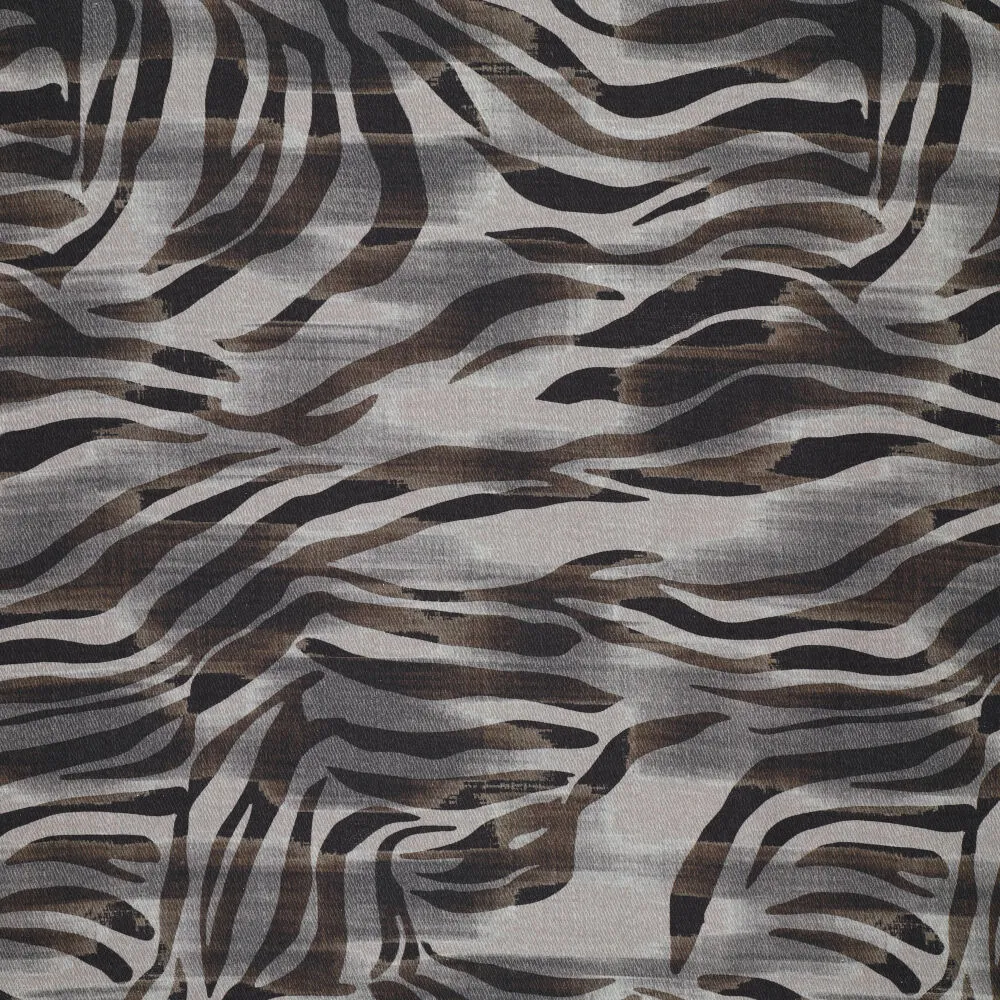 Denim Twill Zebra Urban Stripes Afbeelding 2