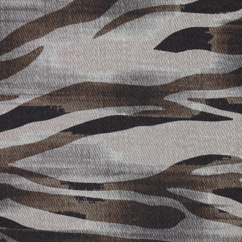 Denim Twill Zebra Urban Stripes Afbeelding 3
