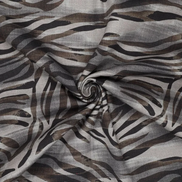 Denim Twill Zebra Urban Stripes