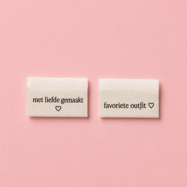Zijnaadlabel met liefde gemaakt/favoriete outfit beige