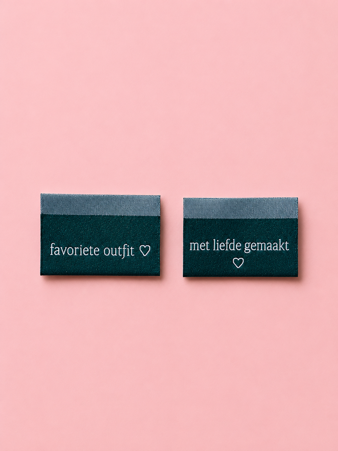 Zijnaadlabel met liefde gemaakt/favoriete outfit petrol
