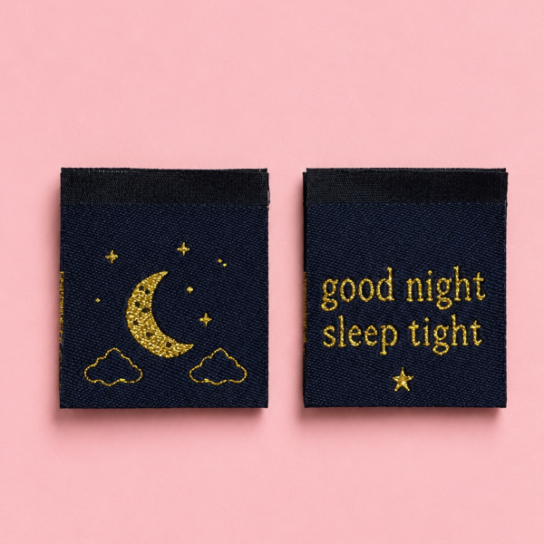 Zijnaadlabel Good night sleep tight