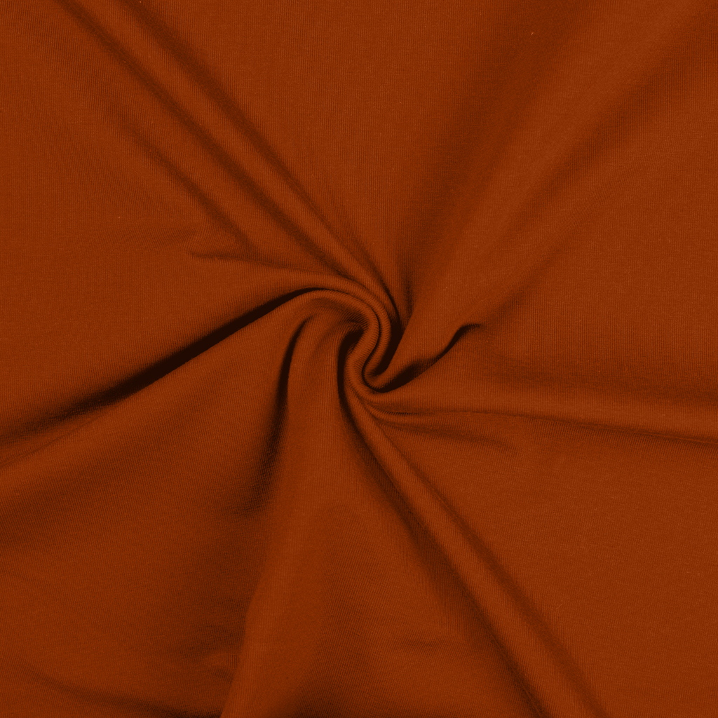 Jersey uni Cognac
