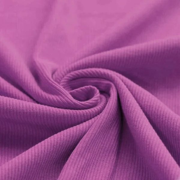 Orchidee Roze ribjersey