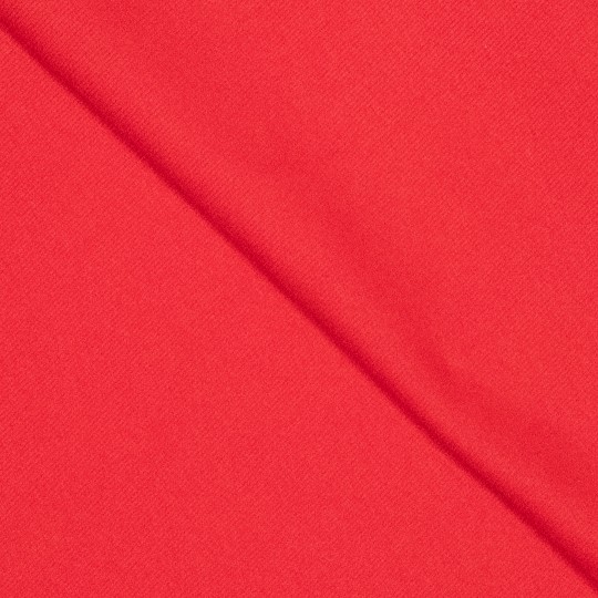 Rib Boordstof Poppy Red