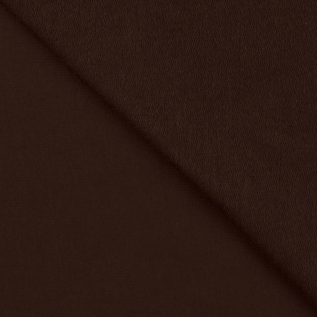 Frenchterry Dark Chocolate Afbeelding 3